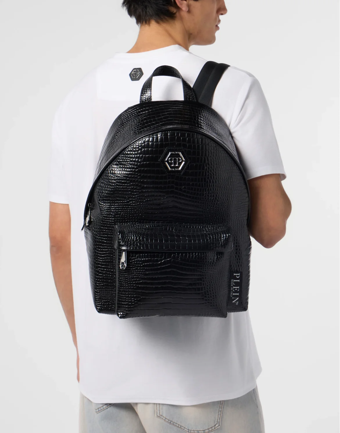 Leather Backpack Cocco, цвет: Черный