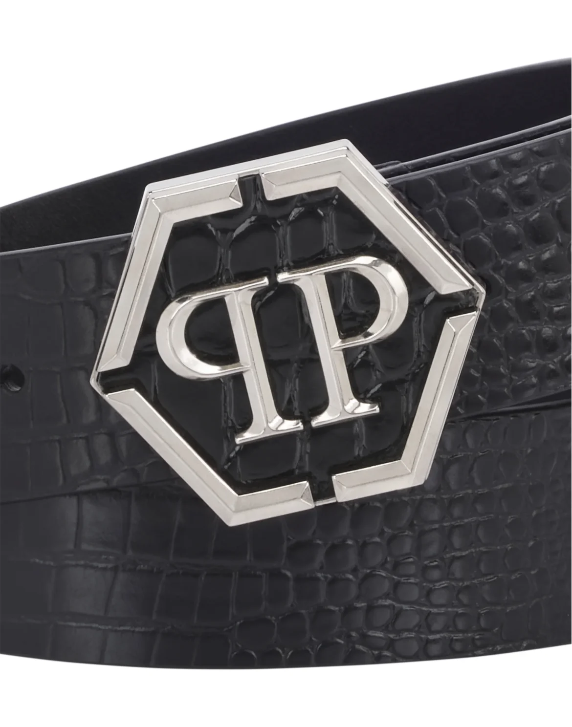 Leather Belt Cocco, цвет: Черный