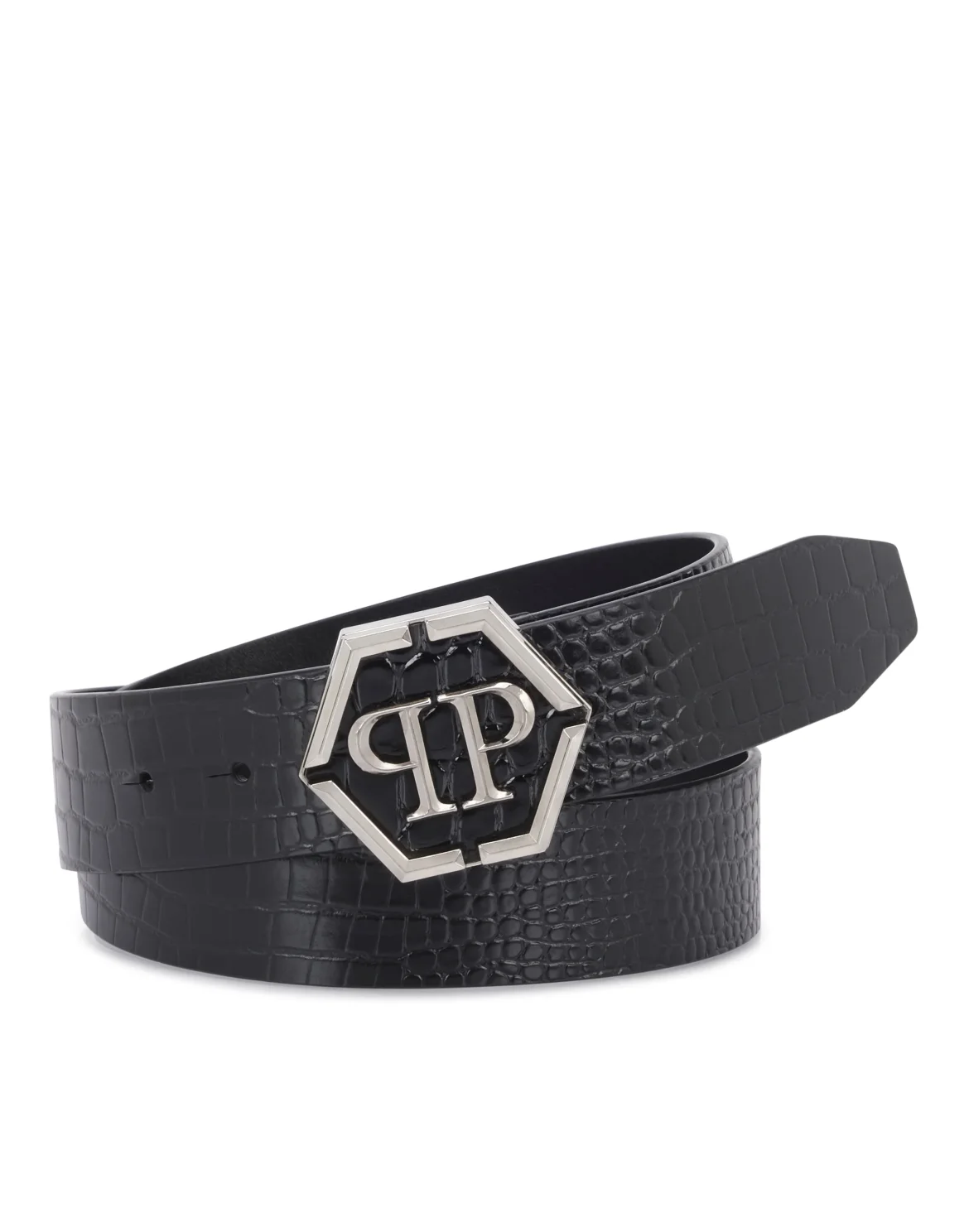 Leather Belt Cocco, цвет: Черный