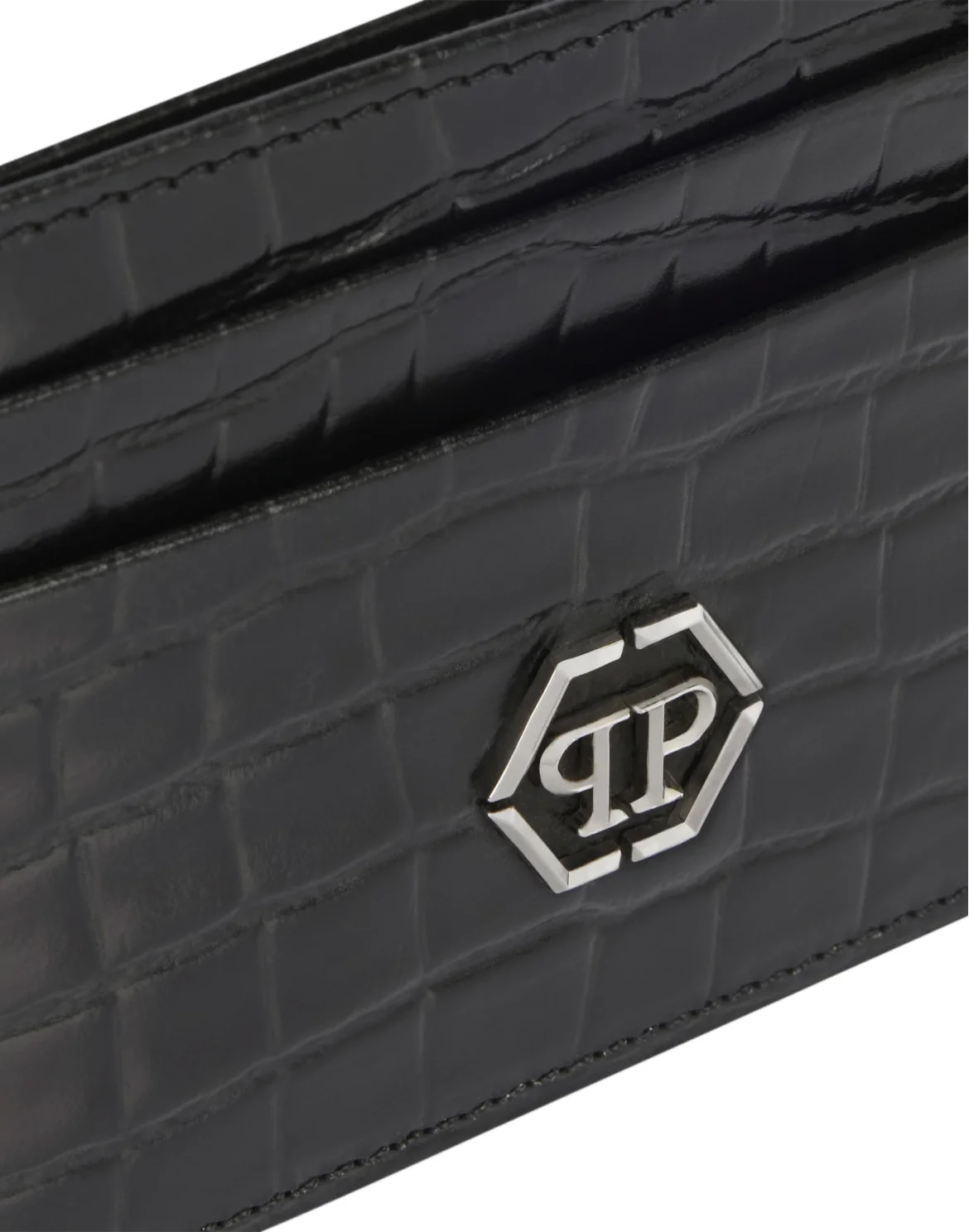 Leather Card Holder Cocco, цвет: Черный