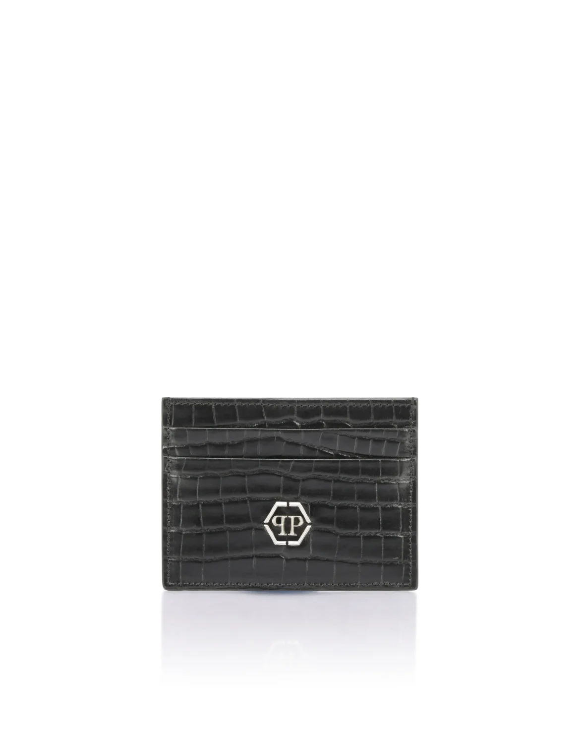 Leather Card Holder Cocco, цвет: Черный