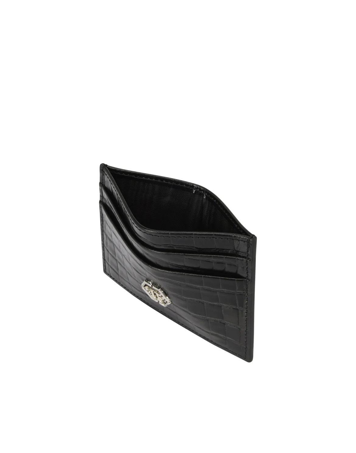 Leather Card Holder Cocco, цвет: Черный