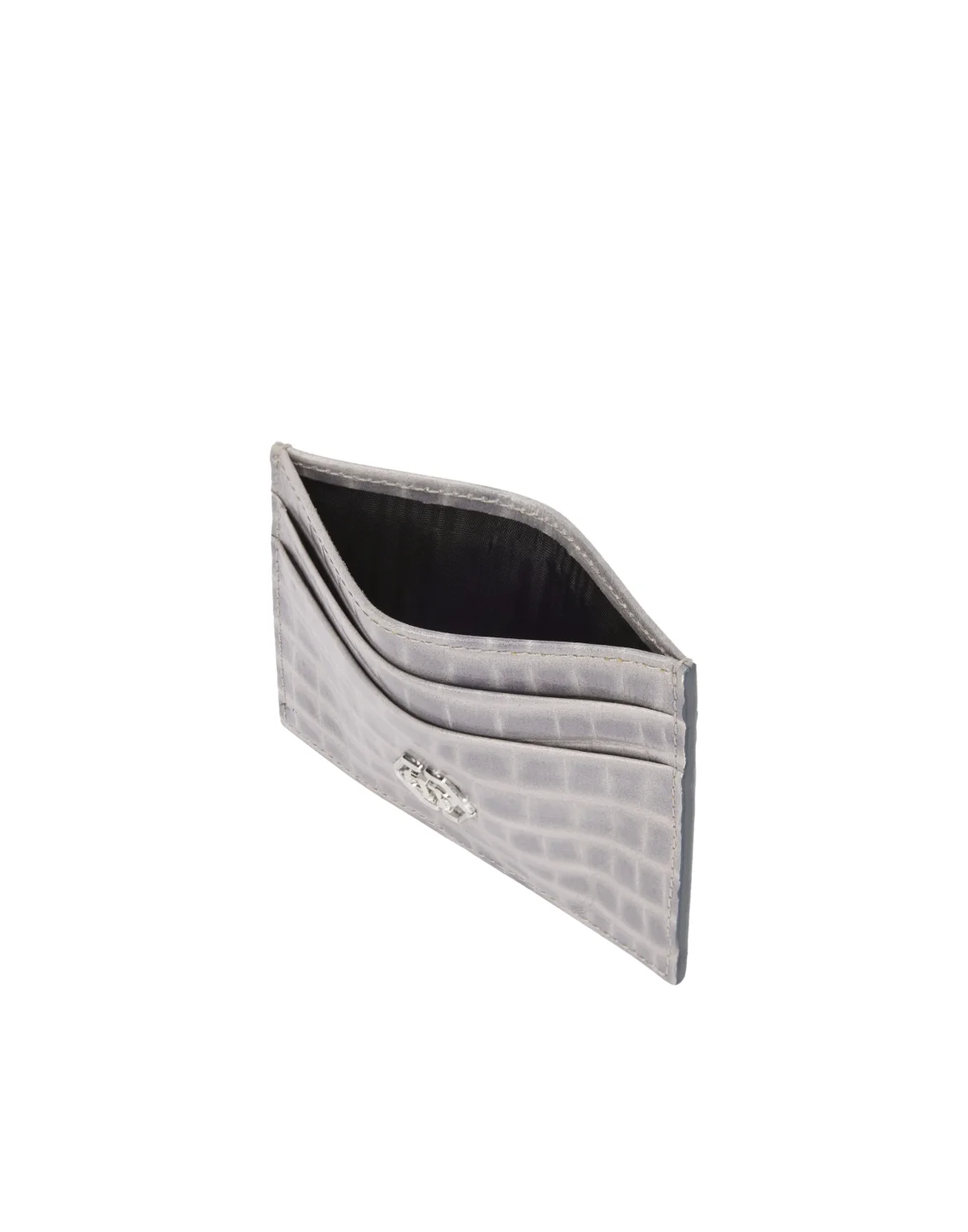 Leather Card Holder Cocco, цвет: Серый