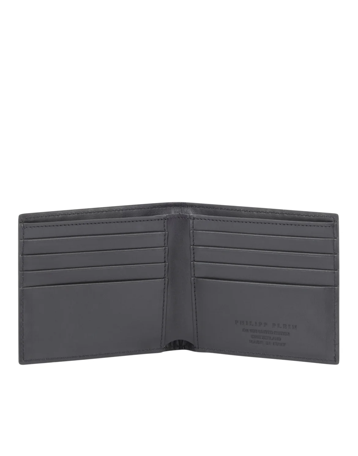 Leather French Wallet Cocco, цвет: Серый