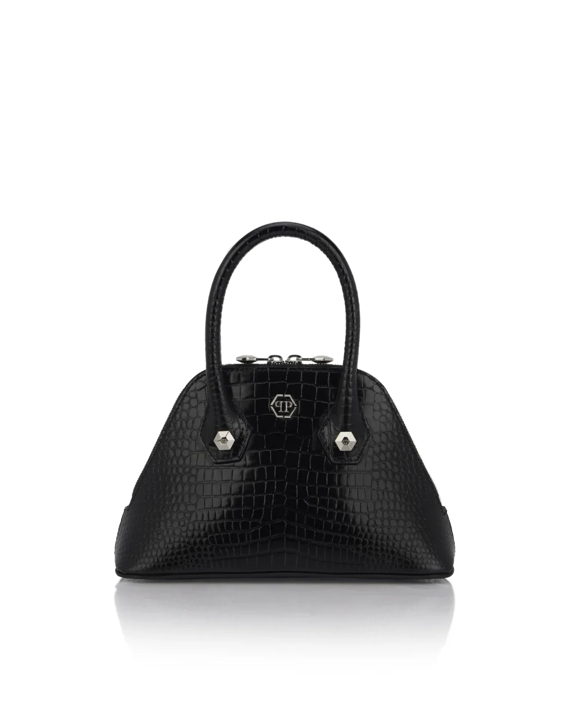 Small Handle Bag Cocco, цвет: Черный