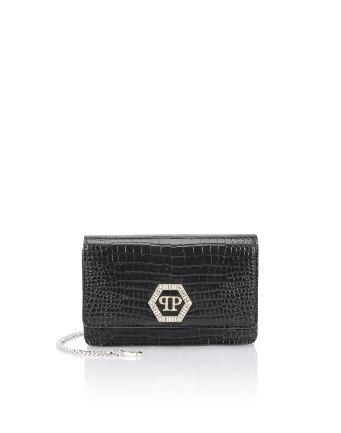 Clutch Bag Cocco Hexagon, цвет: Черный