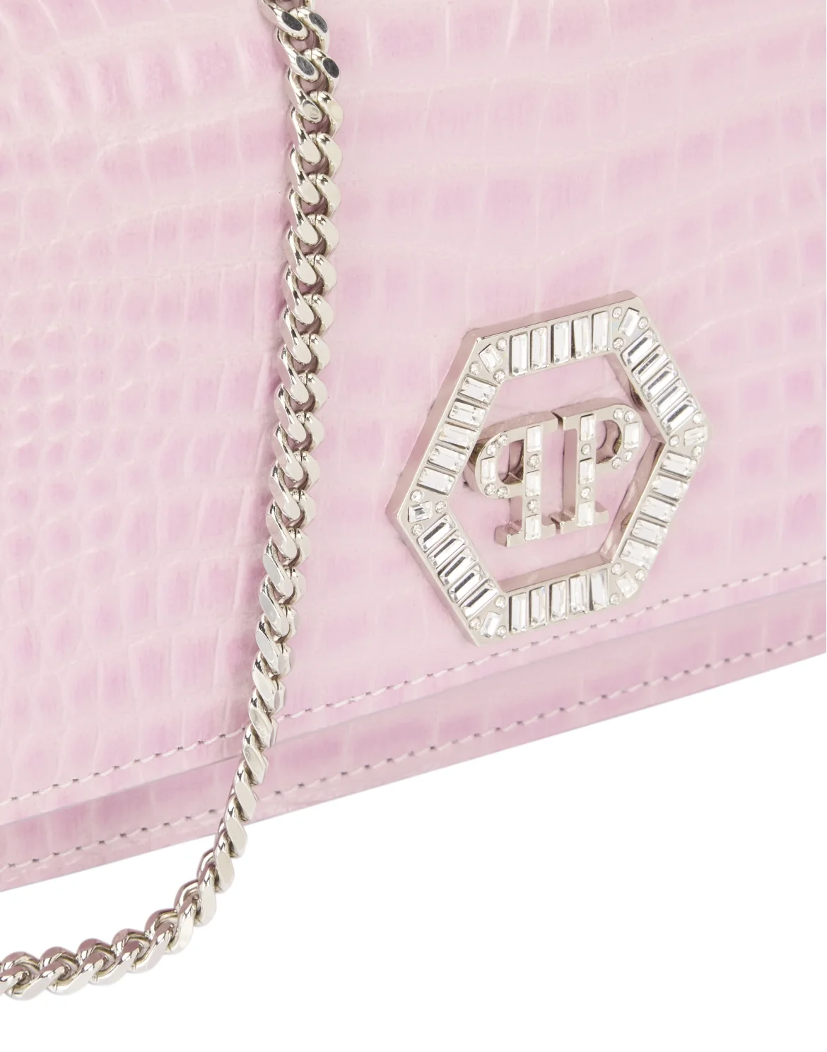 Clutch Bag Cocco Hexagon, цвет: Розовый