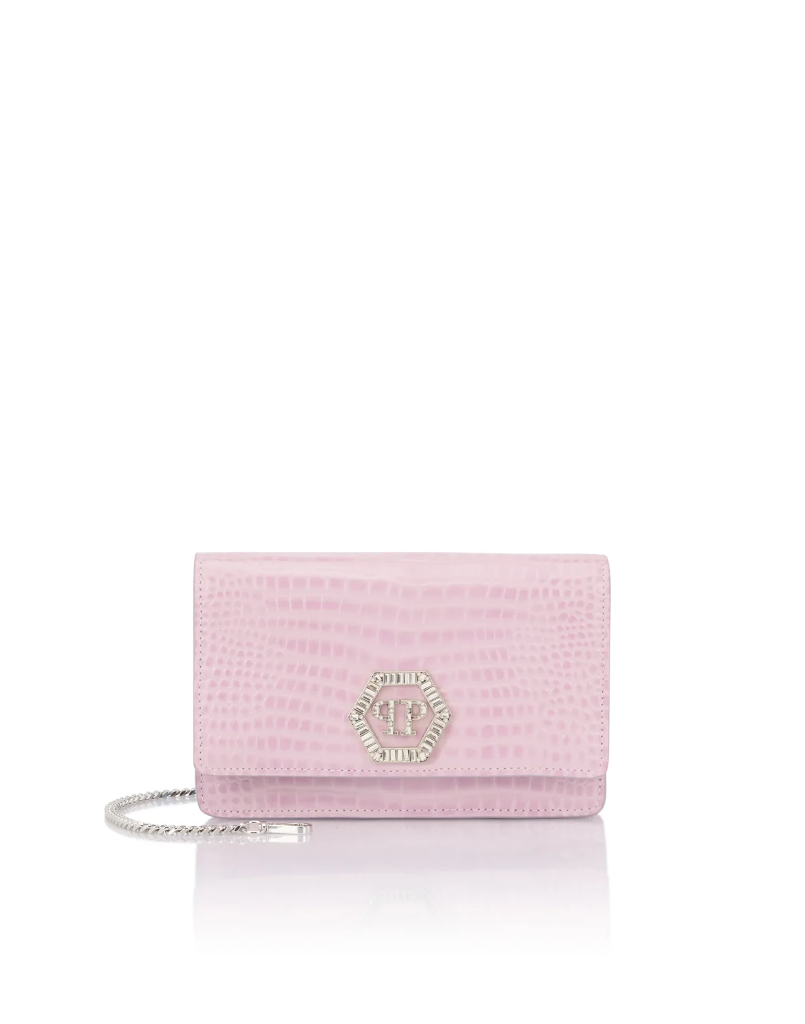 Clutch Bag Cocco Hexagon, цвет: Розовый