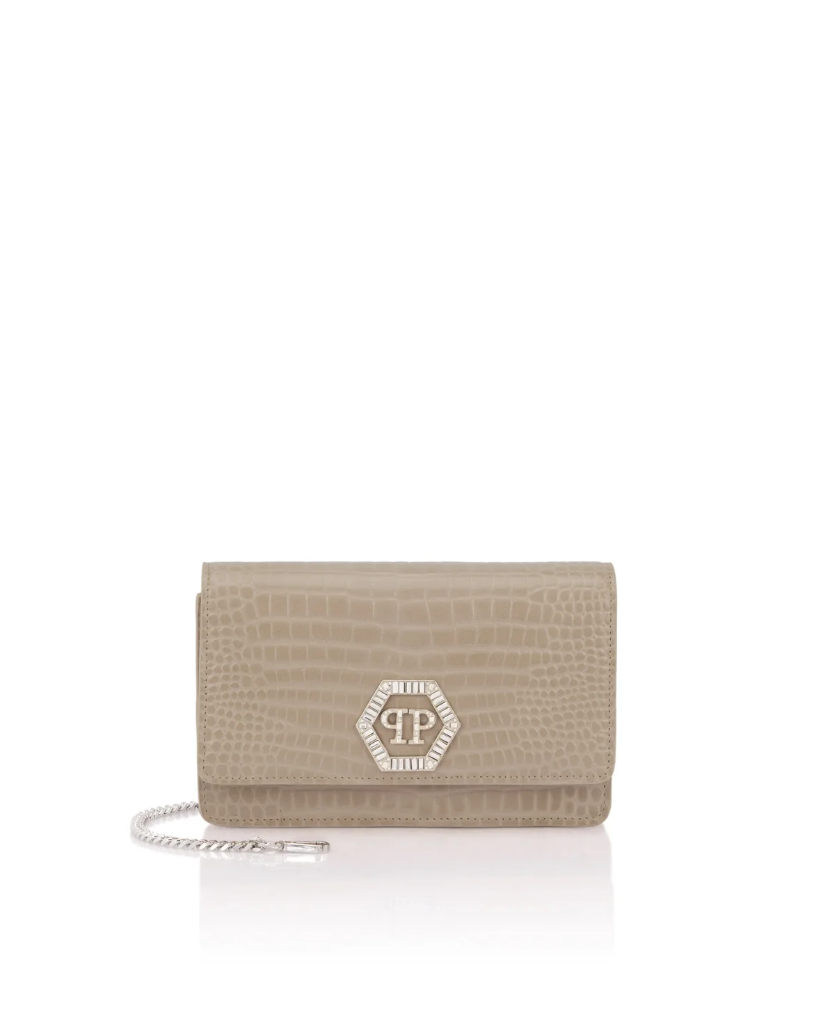 Clutch Bag Cocco Hexagon, цвет: Бежевый