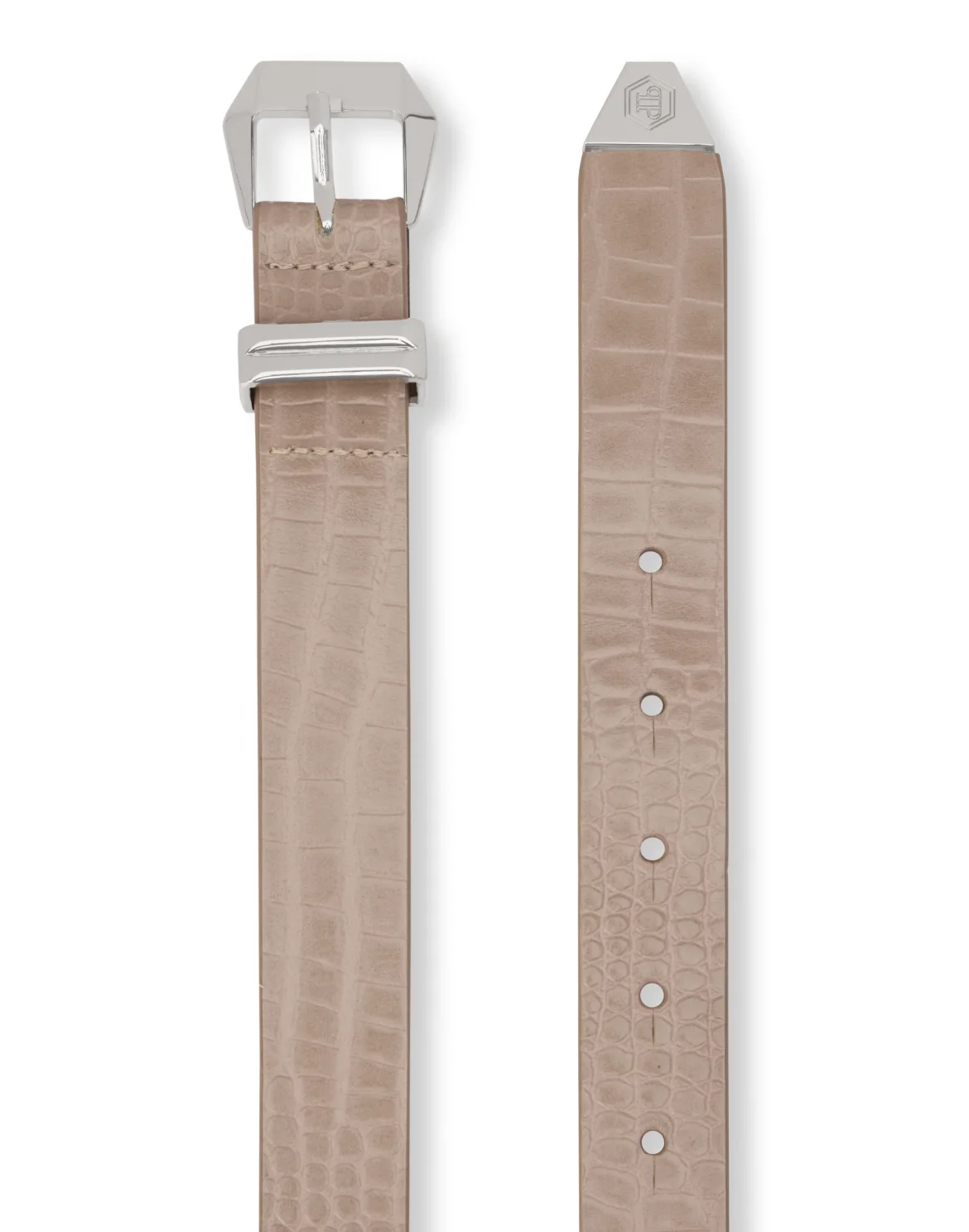 Leather Belt Cocco, цвет: Бежевый
