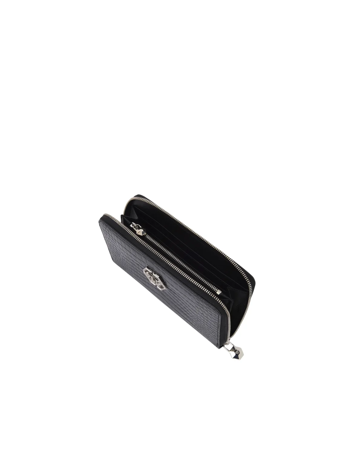 Rounded Zip Wallet Cocco, цвет: Черный