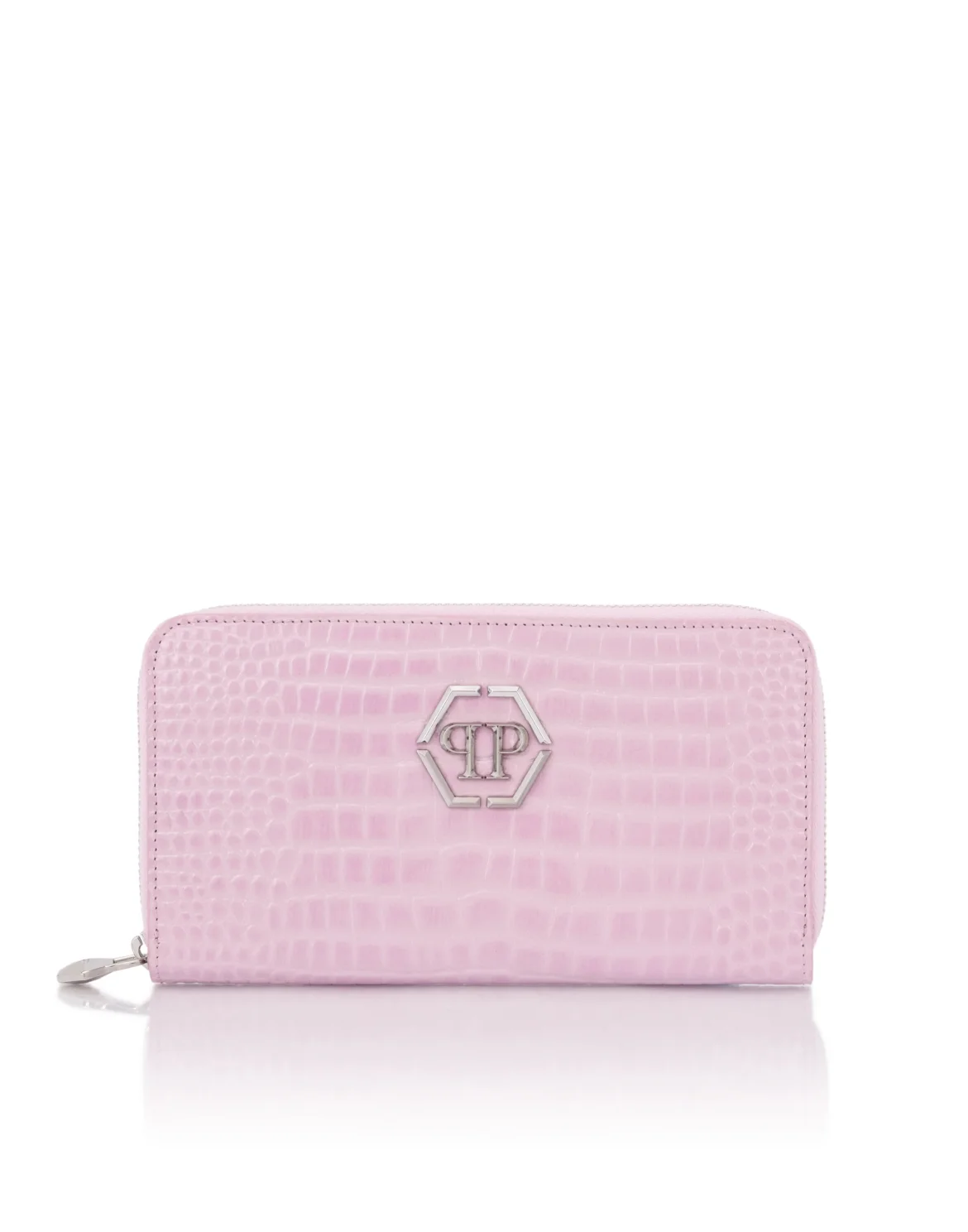 Rounded Zip Wallet Cocco, цвет: Розовый