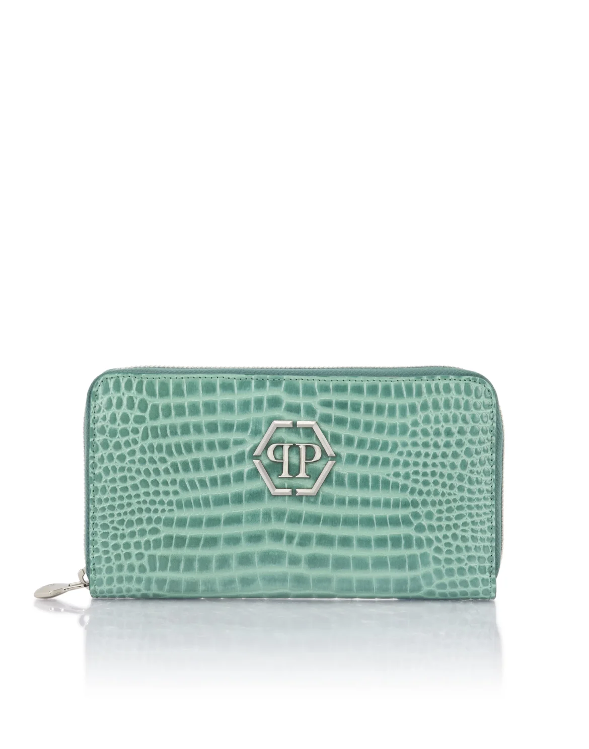 Rounded Zip Wallet Cocco, цвет: Зеленый