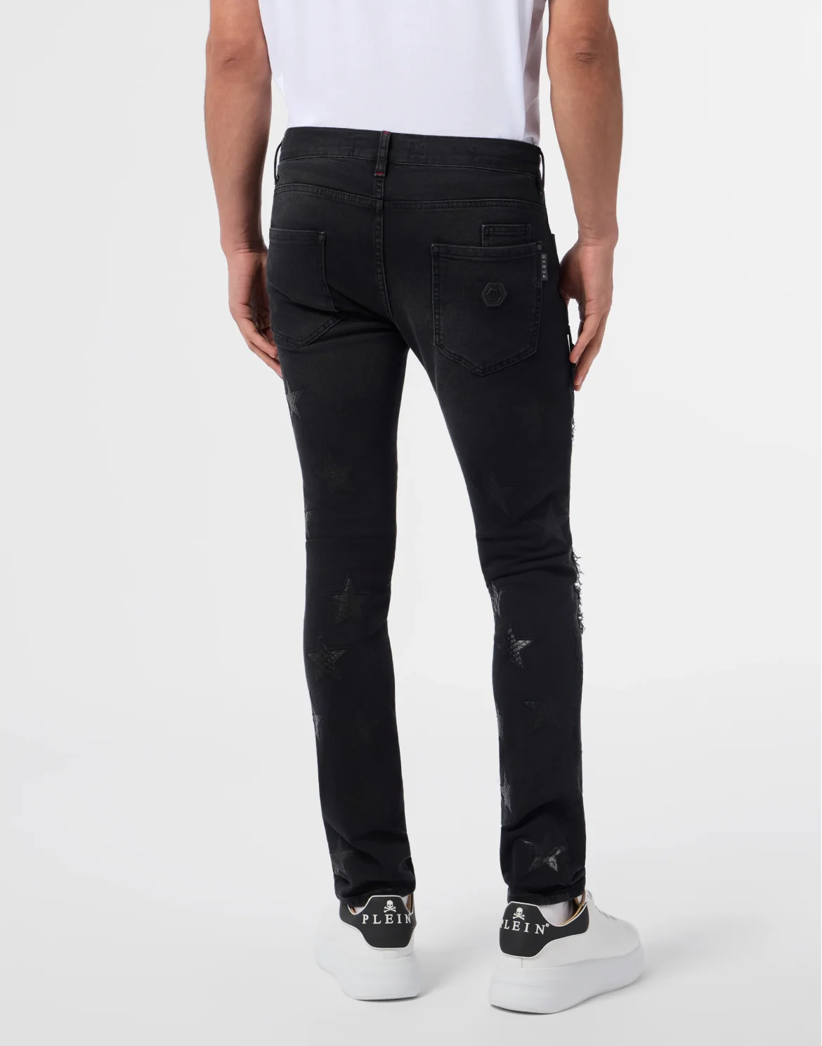 Rock Star Fit Jeans Python Stars, цвет: Серый