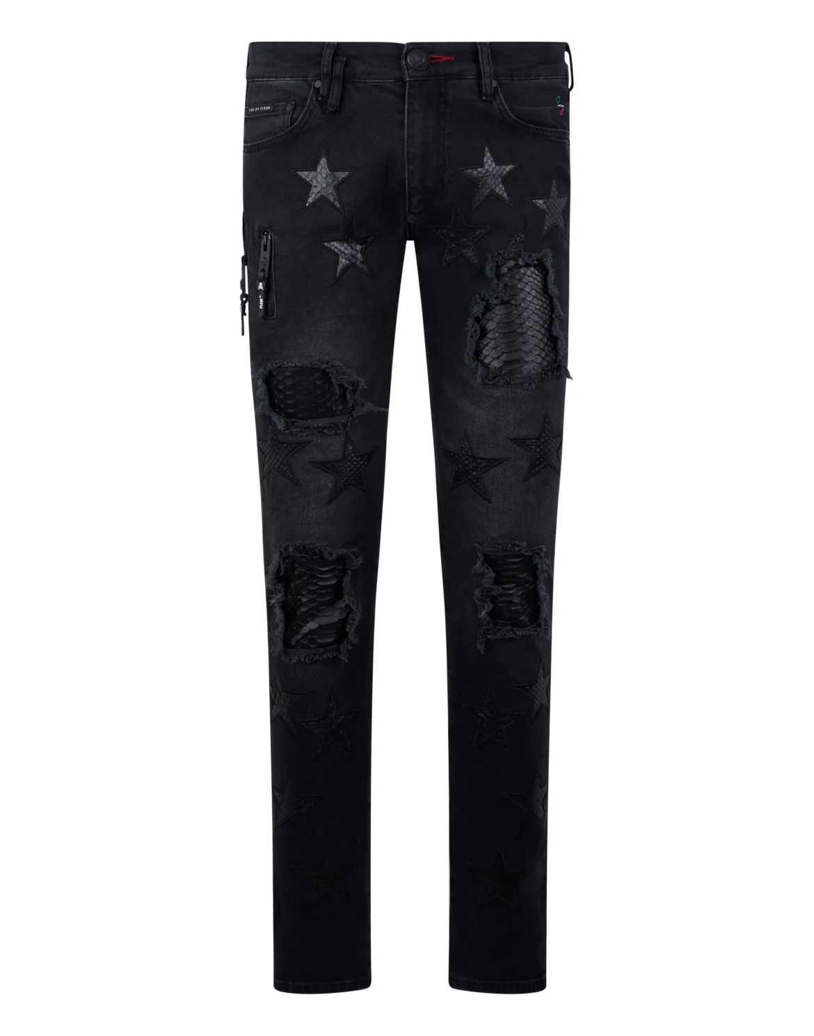 Rock Star Fit Jeans Python Stars, цвет: Серый