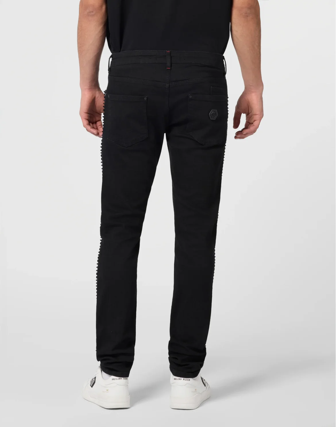 Super Straight Cut Jeans Studs, цвет: Черный