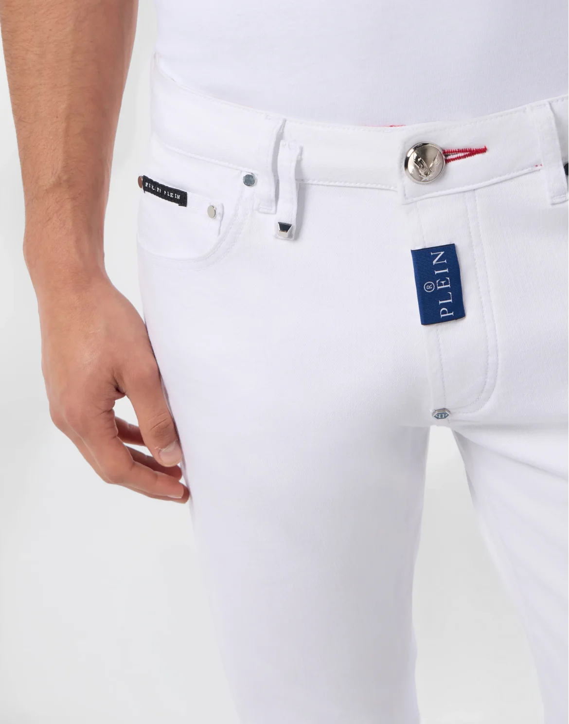 Super Straight Cut Jeans Basic, цвет: Белый