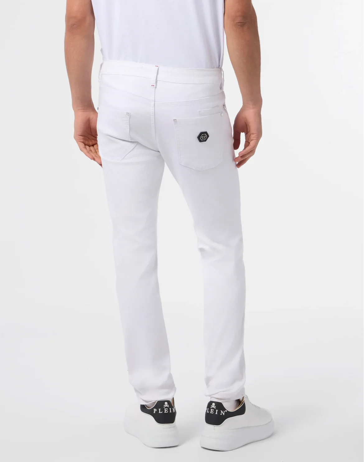 Super Straight Cut Jeans Basic, цвет: Белый