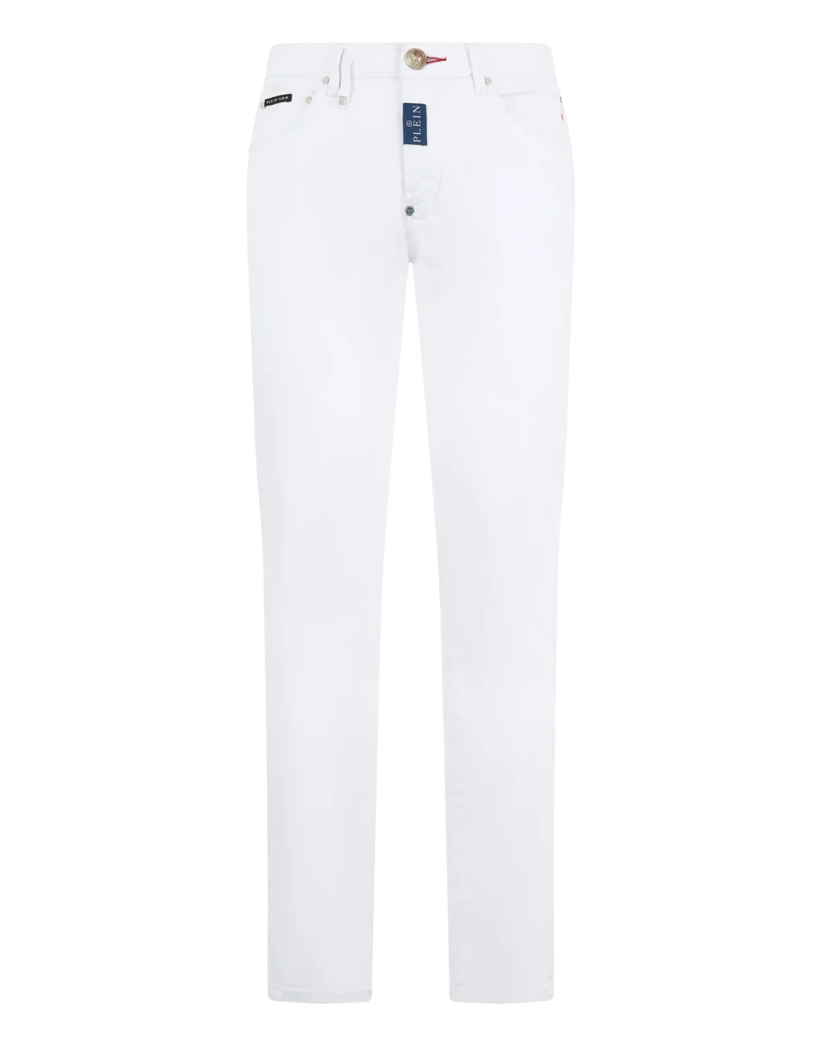 Super Straight Cut Jeans Basic, цвет: Белый