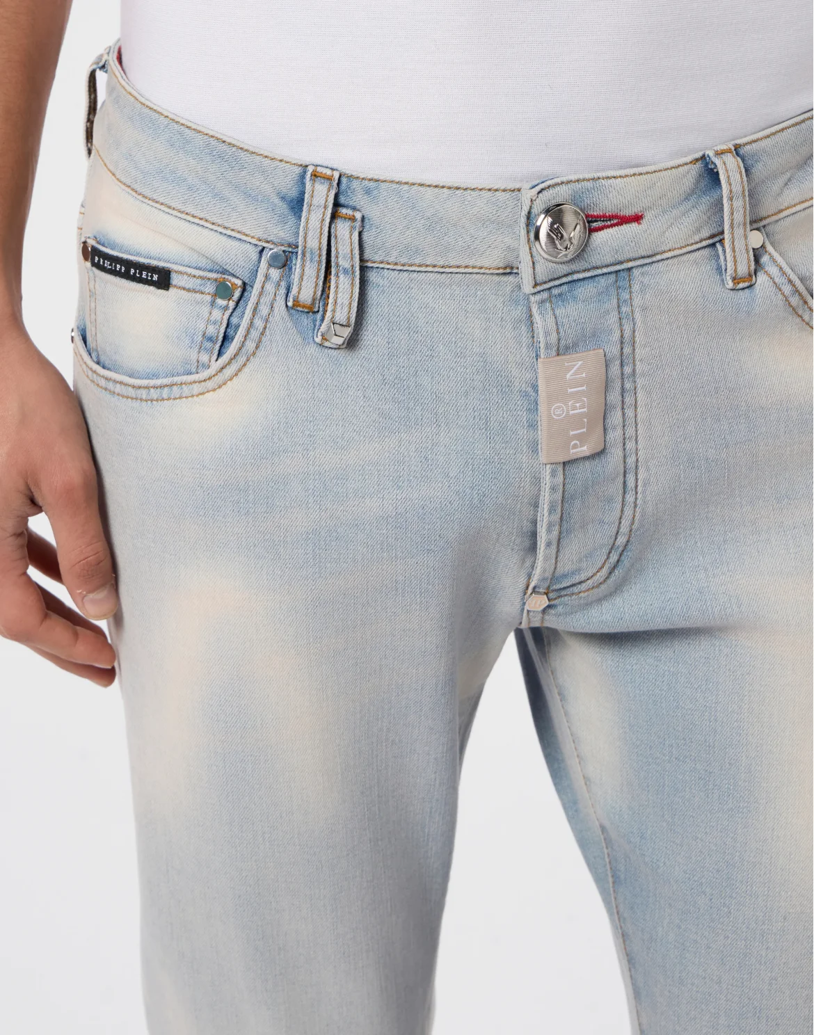 Super Straight Cut Jeans Basic, цвет: Голубой
