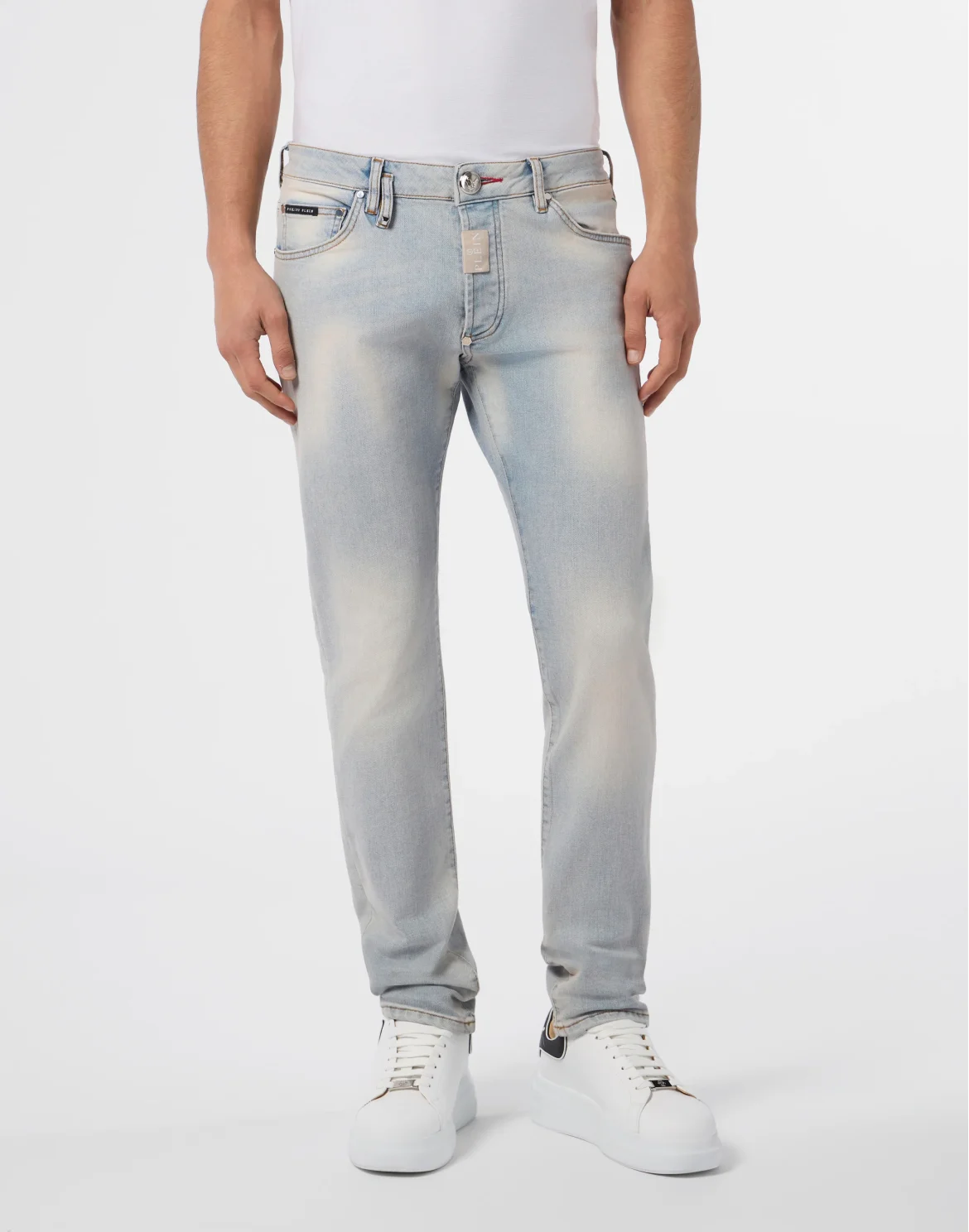 Super Straight Cut Jeans Basic, цвет: Голубой