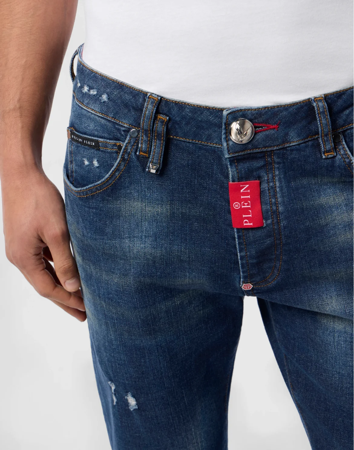 Super Straight Cut Jeans Basic, цвет: Темно-синий деним