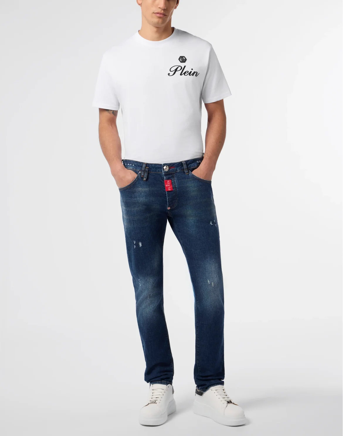 Super Straight Cut Jeans Basic, цвет: Темно-синий деним