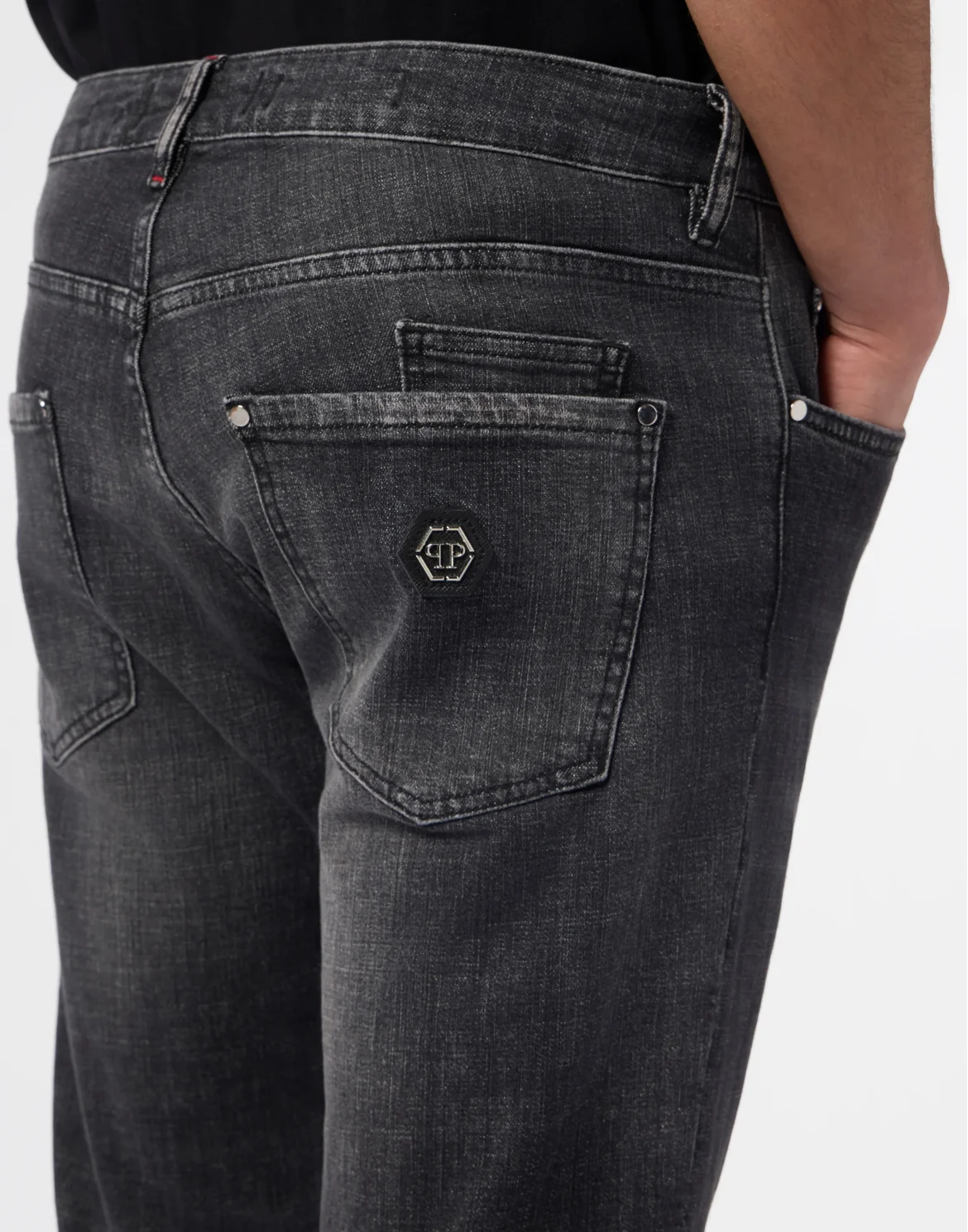 Super Straight Cut Jeans Basic, цвет: Серый