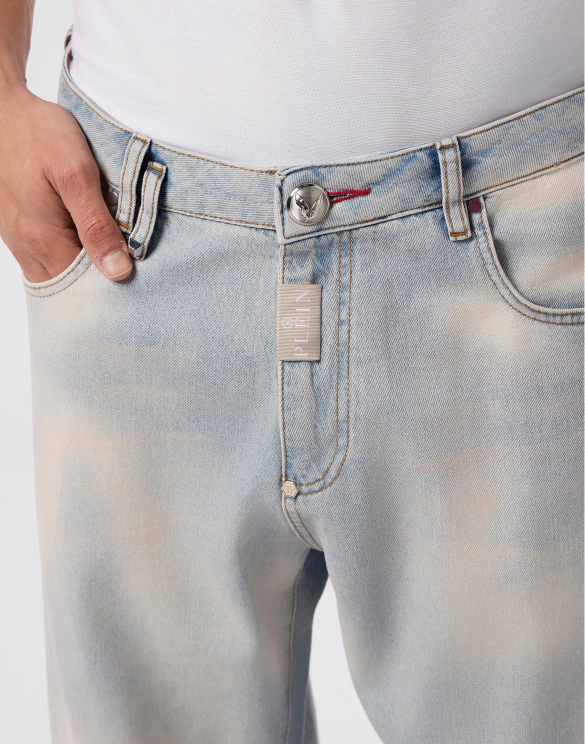 Beach Boy Fit Jeans Basic, цвет: Голубой