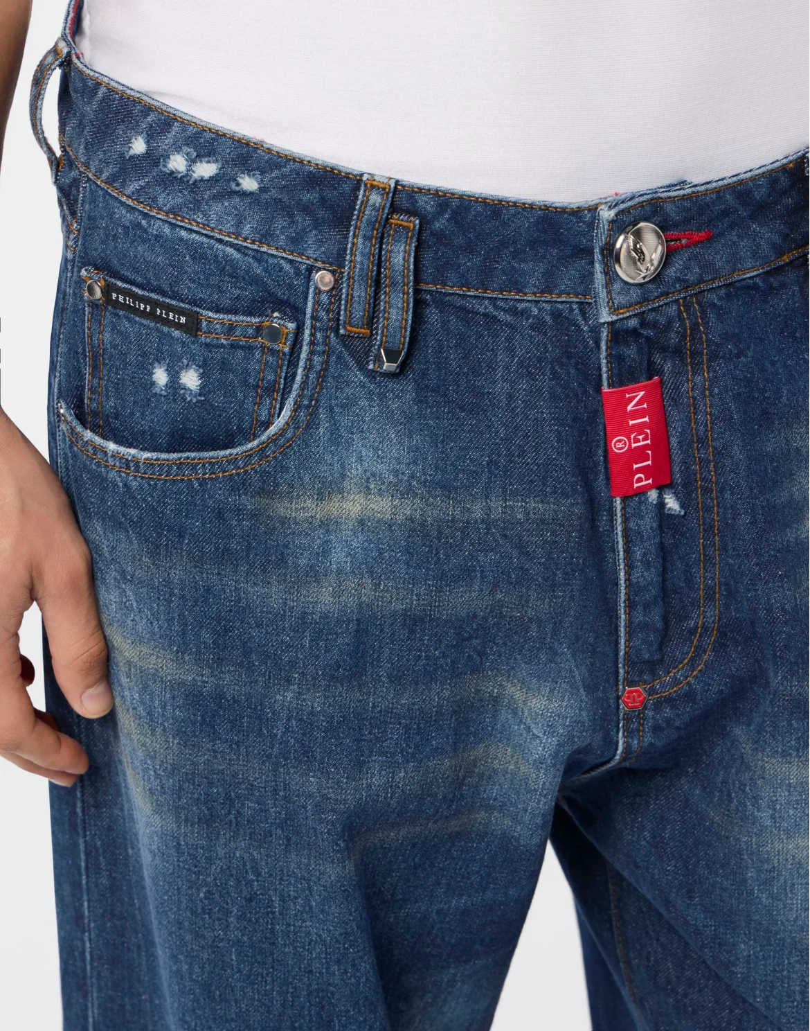 Beach Boy Fit Jeans Basic, цвет: Темно-синий деним