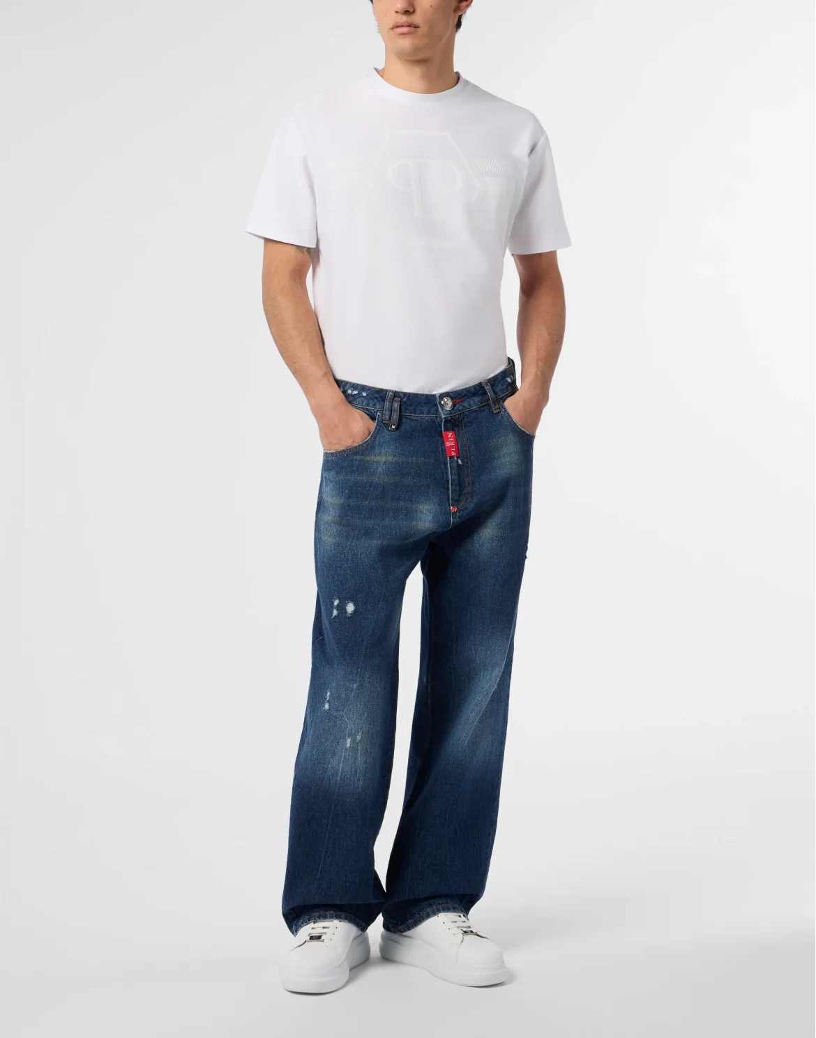 Beach Boy Fit Jeans Basic, цвет: Темно-синий деним