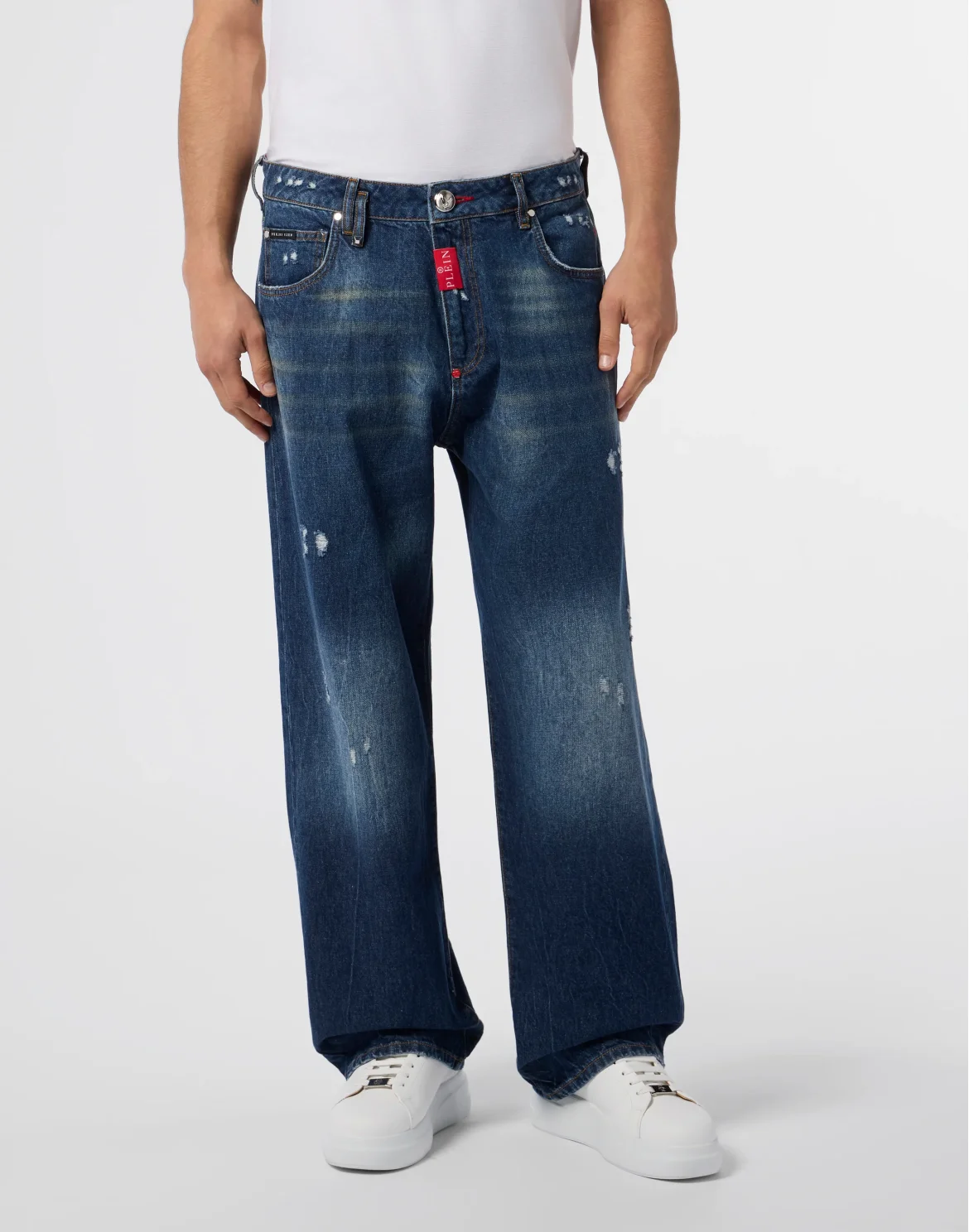 Beach Boy Fit Jeans Basic, цвет: Темно-синий деним