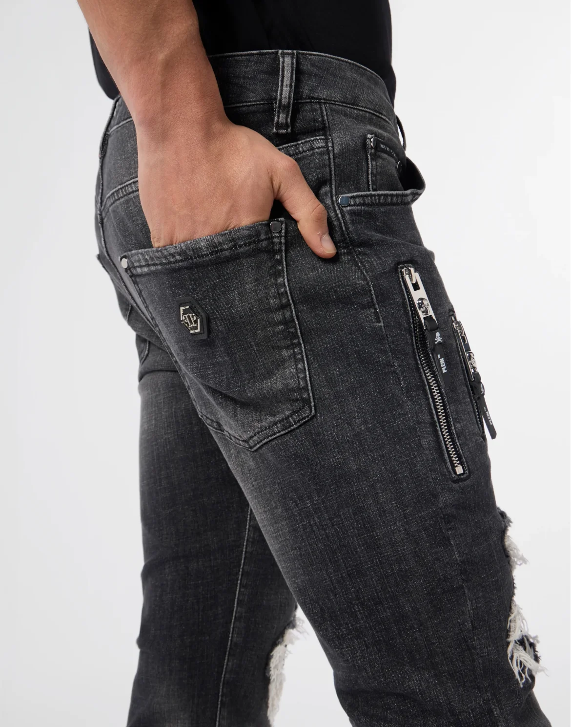 Rock Star Fit Jeans Basic, цвет: Серый