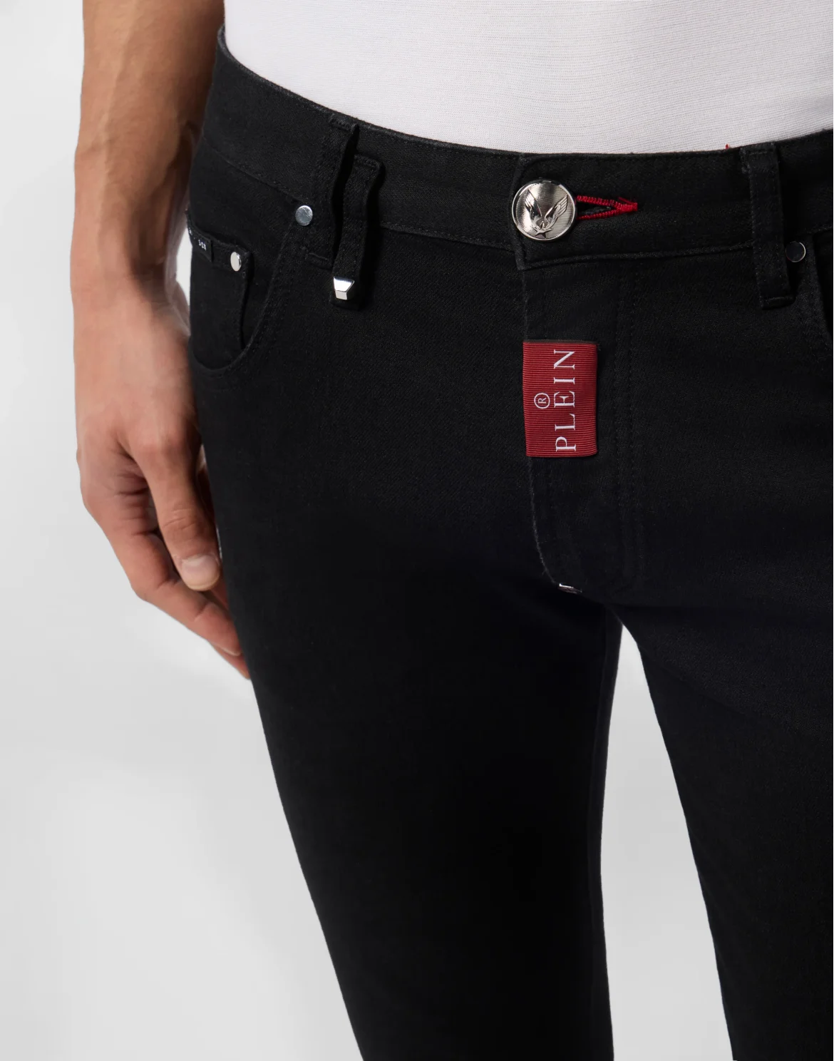 Skinny Fit Jeans Basic, цвет: Черный