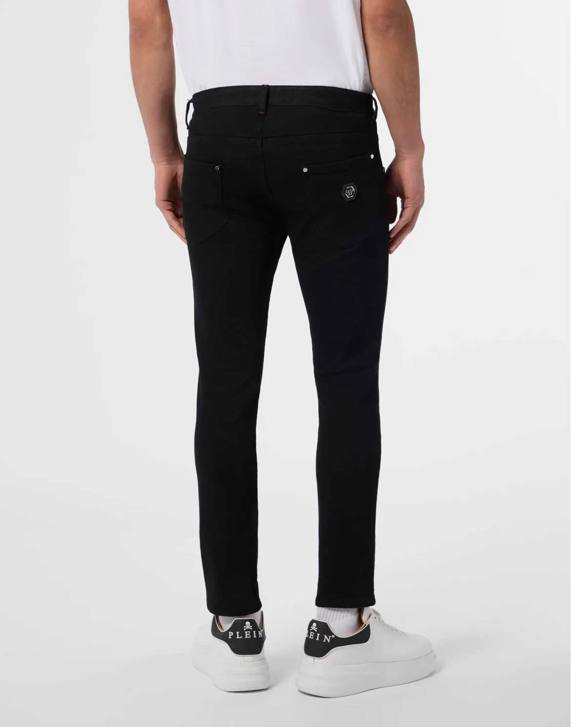 Skinny Fit Jeans Basic, цвет: Черный