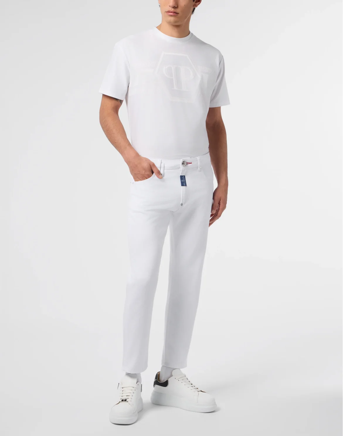 Detroit Fit Jeans Basic, цвет: Белый