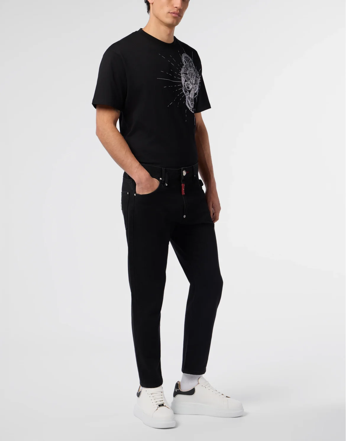 Detroit Fit Jeans Basic, цвет: Черный