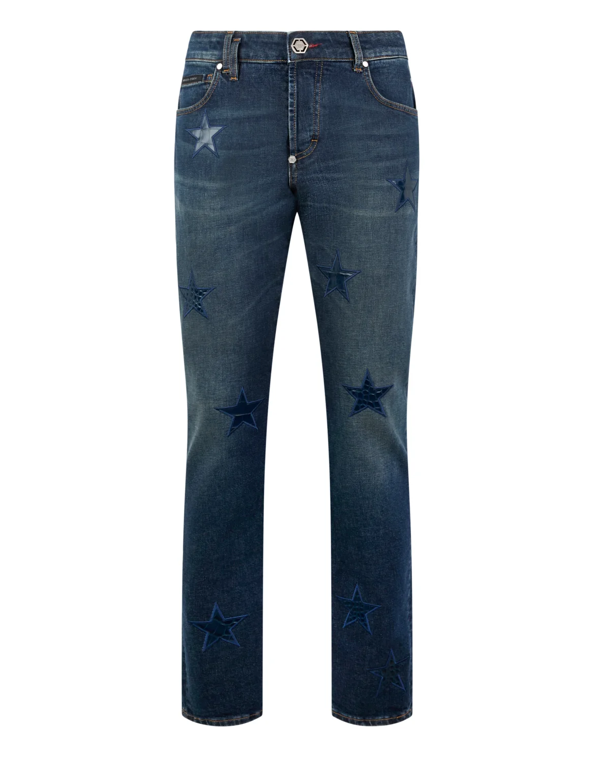 Super Straight Cut Jeans Cocco Stars, цвет: Синий