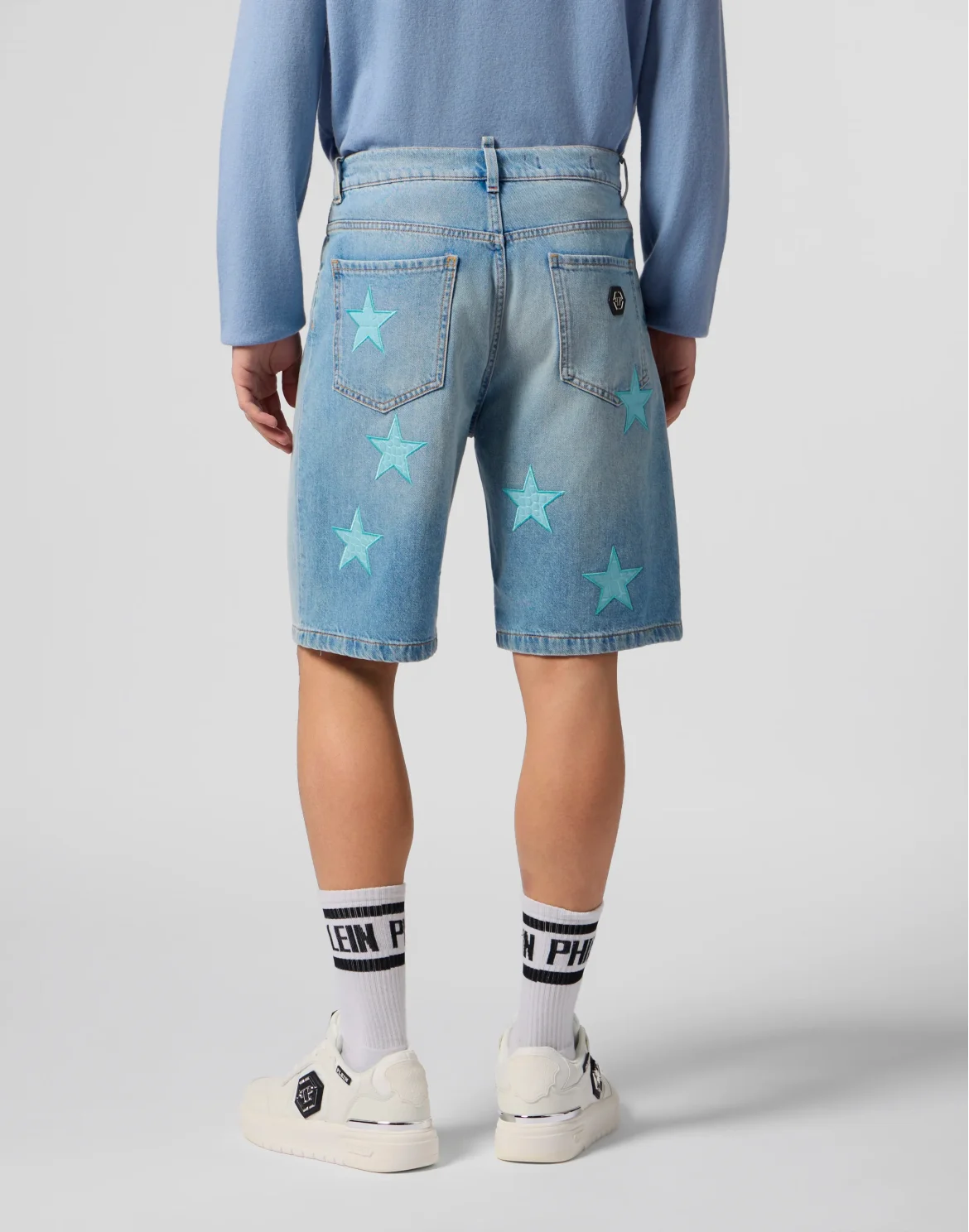 Denim Shorts Cocco Stars, цвет: Голубой