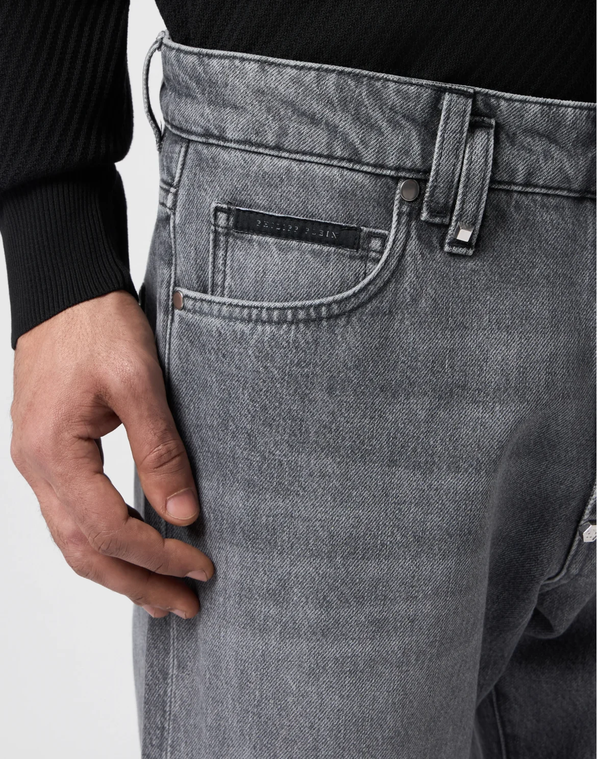 Detroit Fit Jeans, цвет: Серый