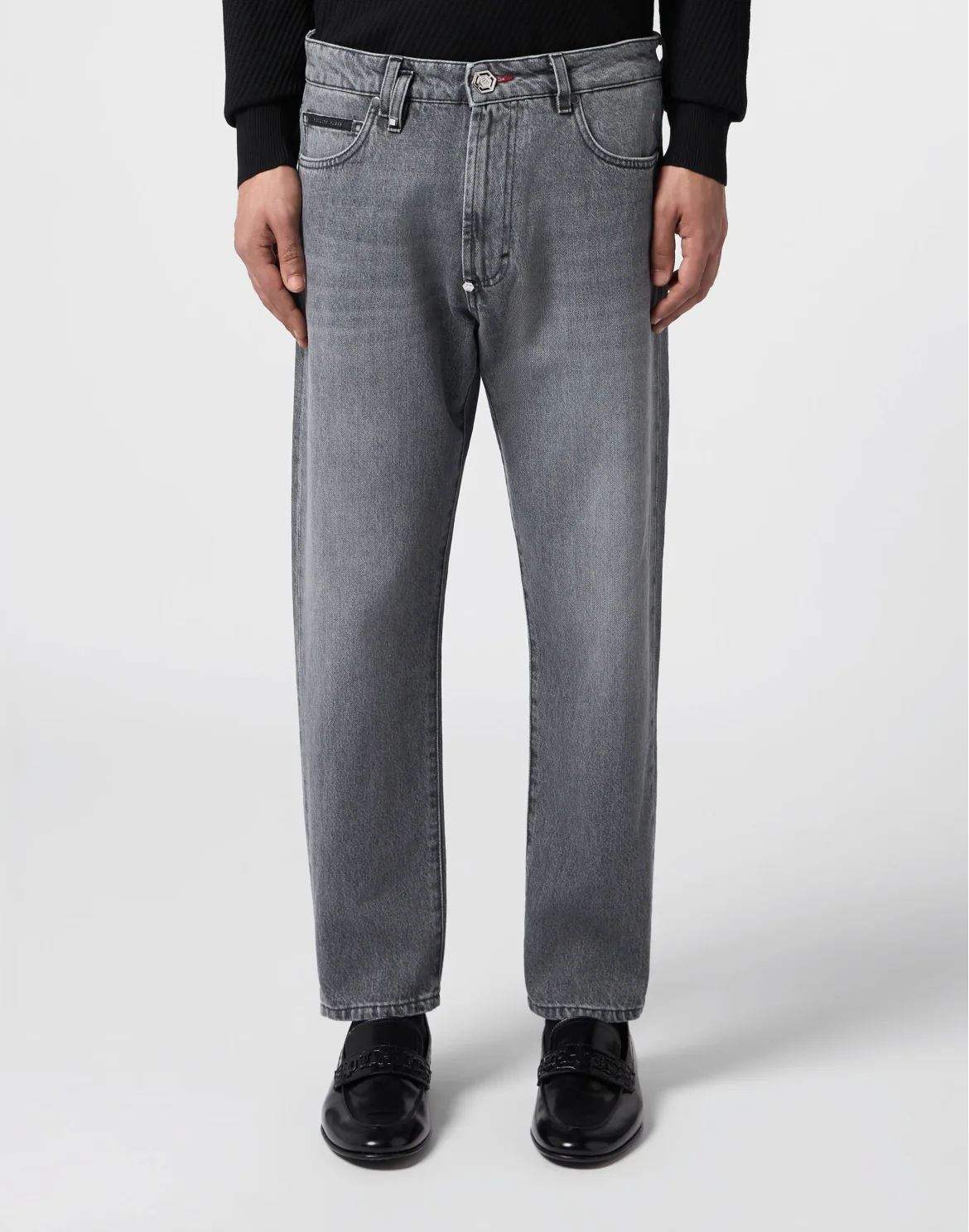Detroit Fit Jeans, цвет: Серый