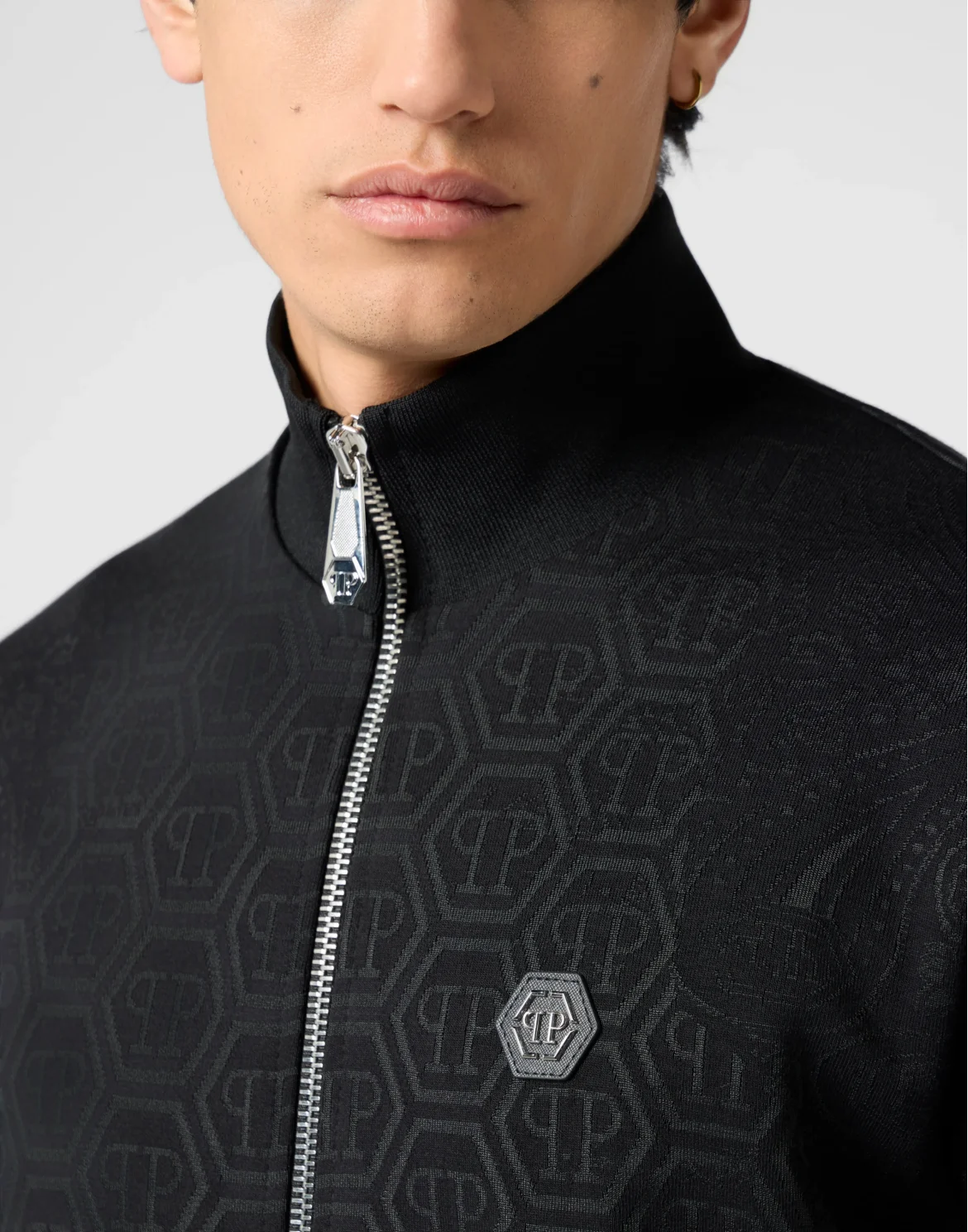 Tracksuit Jacket Jacquard Monogram Paisley, цвет: Черный