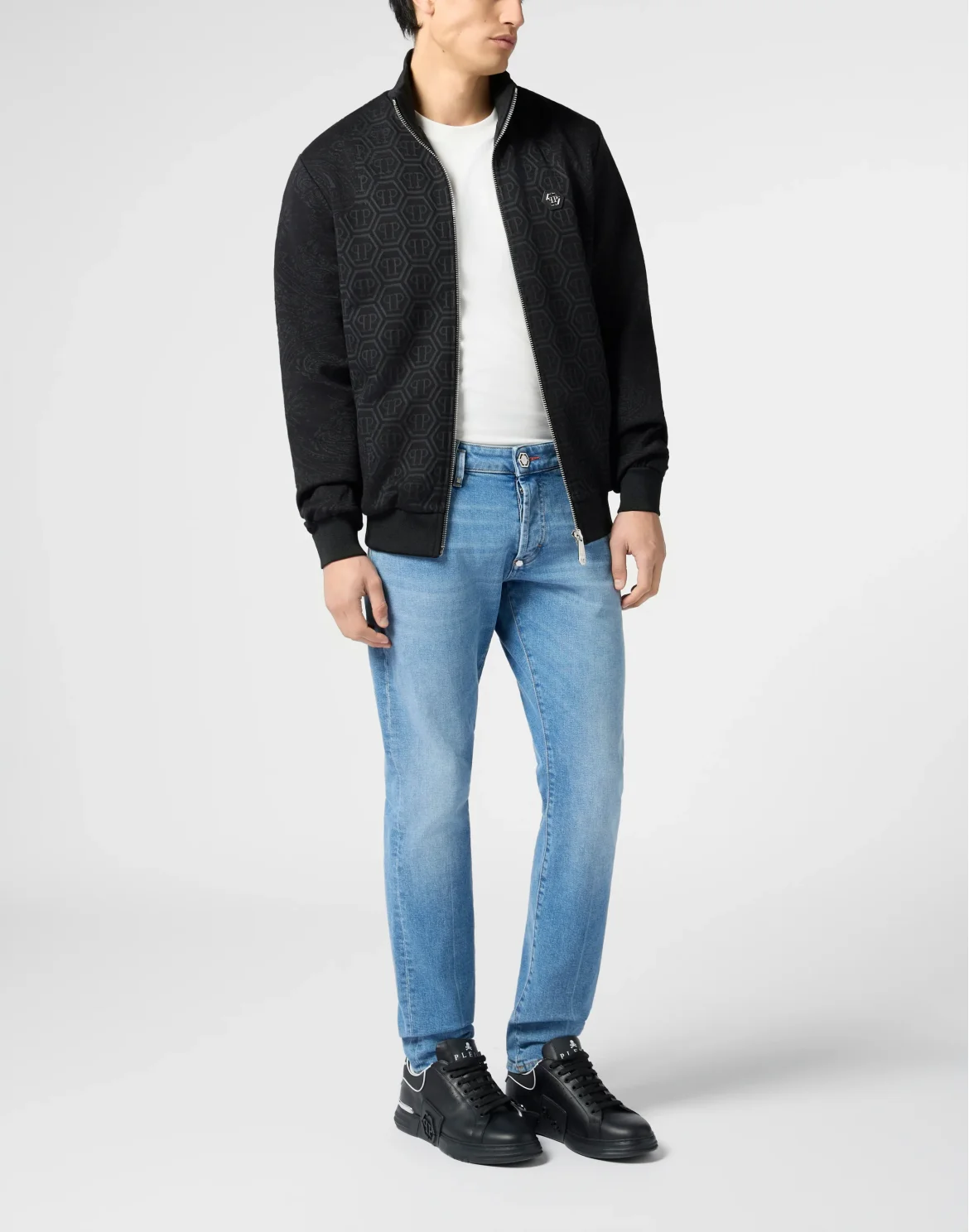 Tracksuit Jacket Jacquard Monogram Paisley, цвет: Черный