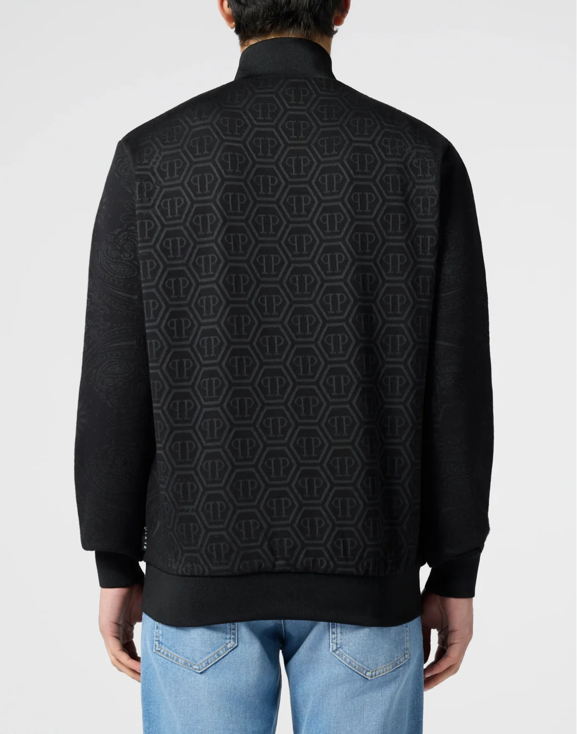 Tracksuit Jacket Jacquard Monogram Paisley, цвет: Черный