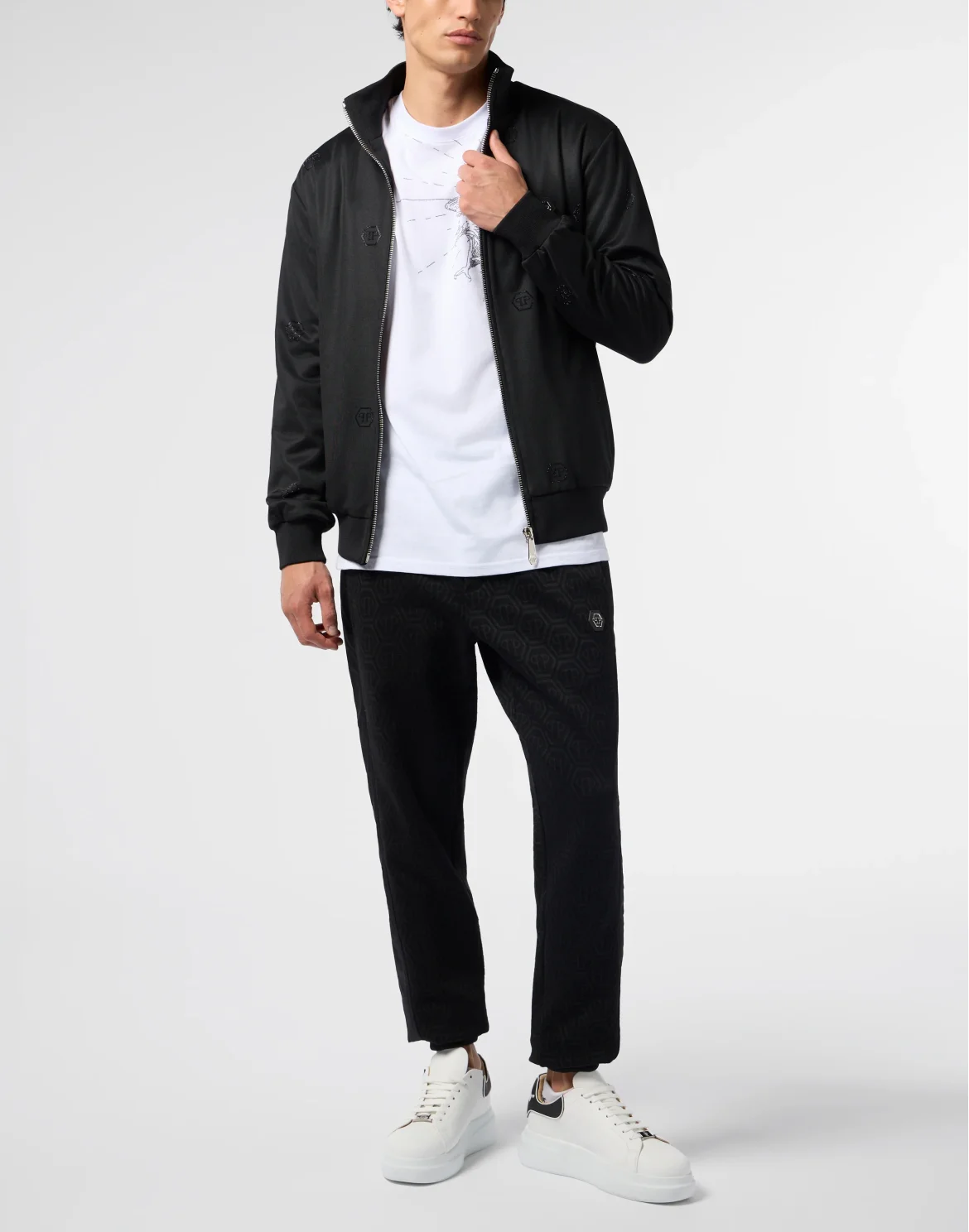 Tracksuit Jacket Monogram Stones Monogram, цвет: Черный