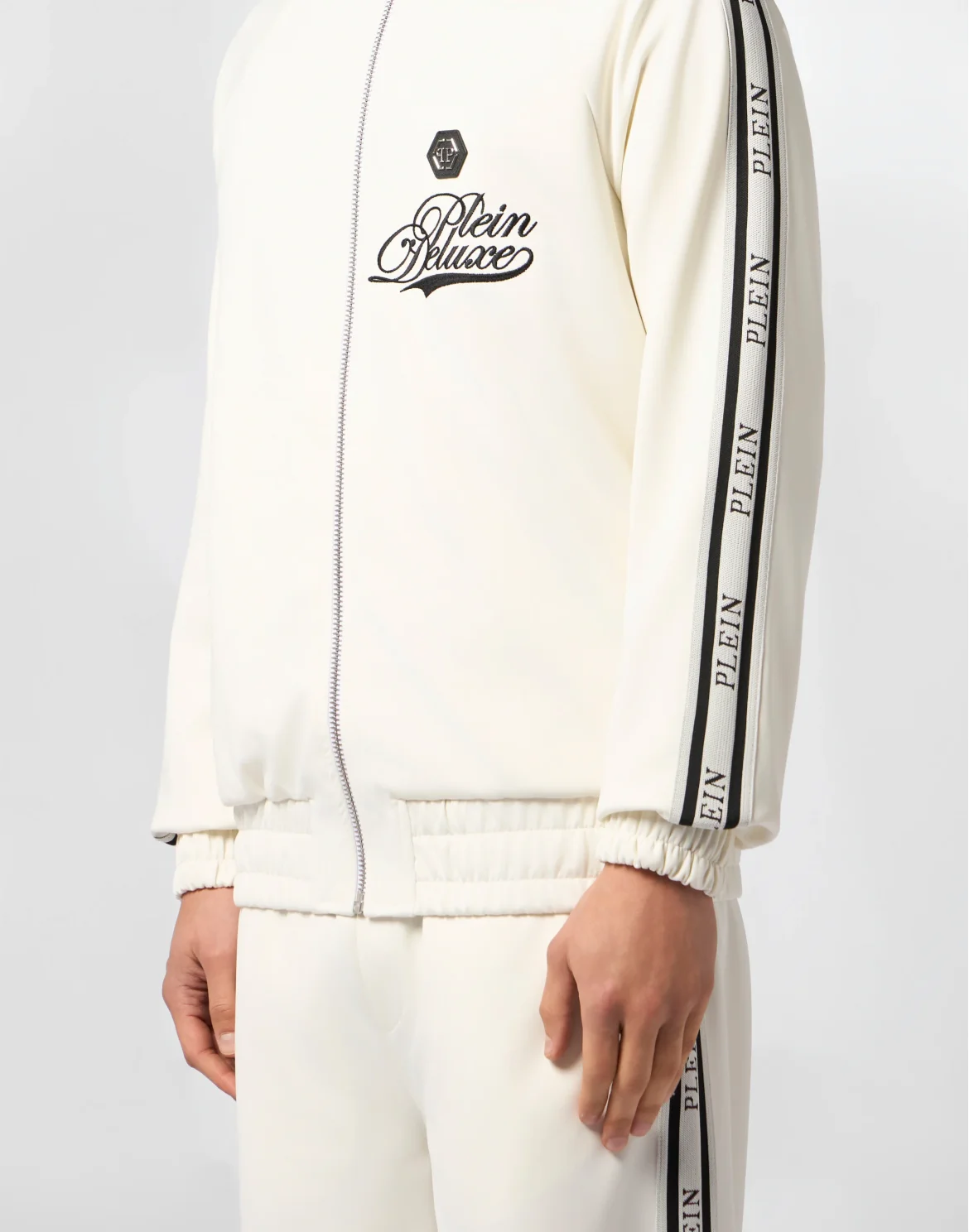 Tracksuit Jacket Plein Deluxe Signature Signature, цвет: Бежевый