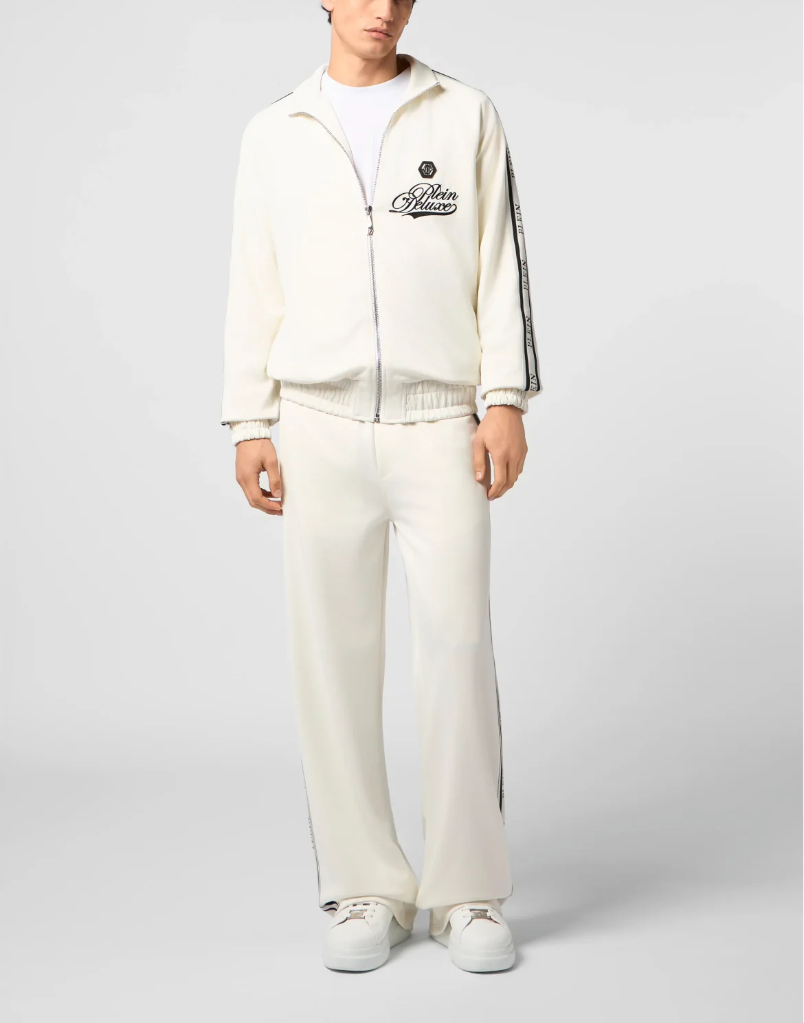 Tracksuit Jacket Plein Deluxe Signature Signature, цвет: Бежевый