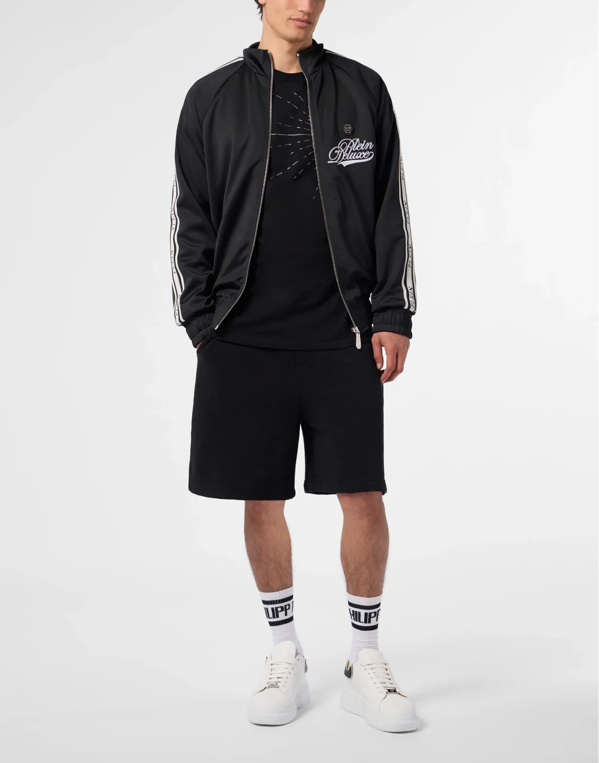 Tracksuit Jacket Plein Deluxe Signature Signature, цвет: Черный