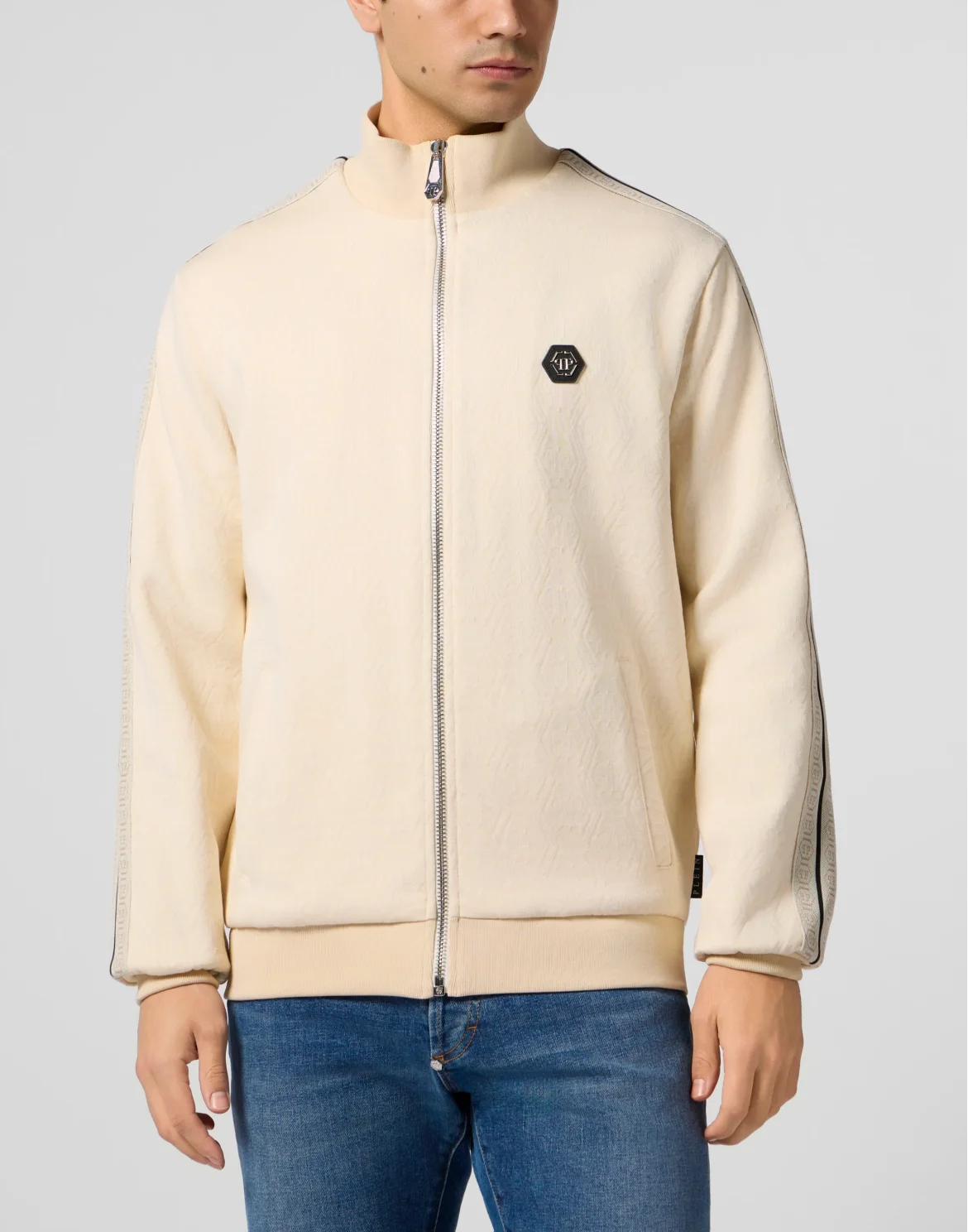 Tracksuit Jacket Monogram Monogram, цвет: Бежевый
