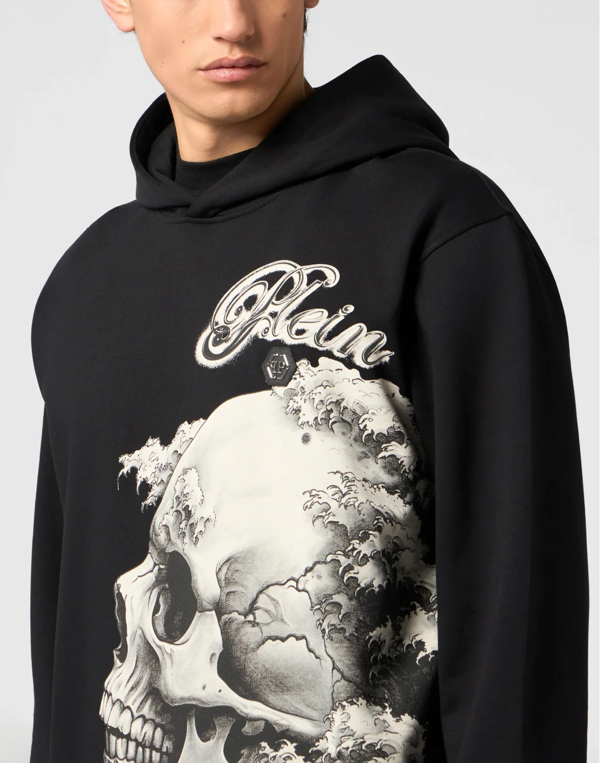 Hoodie Ceramic Skull, цвет: Черный